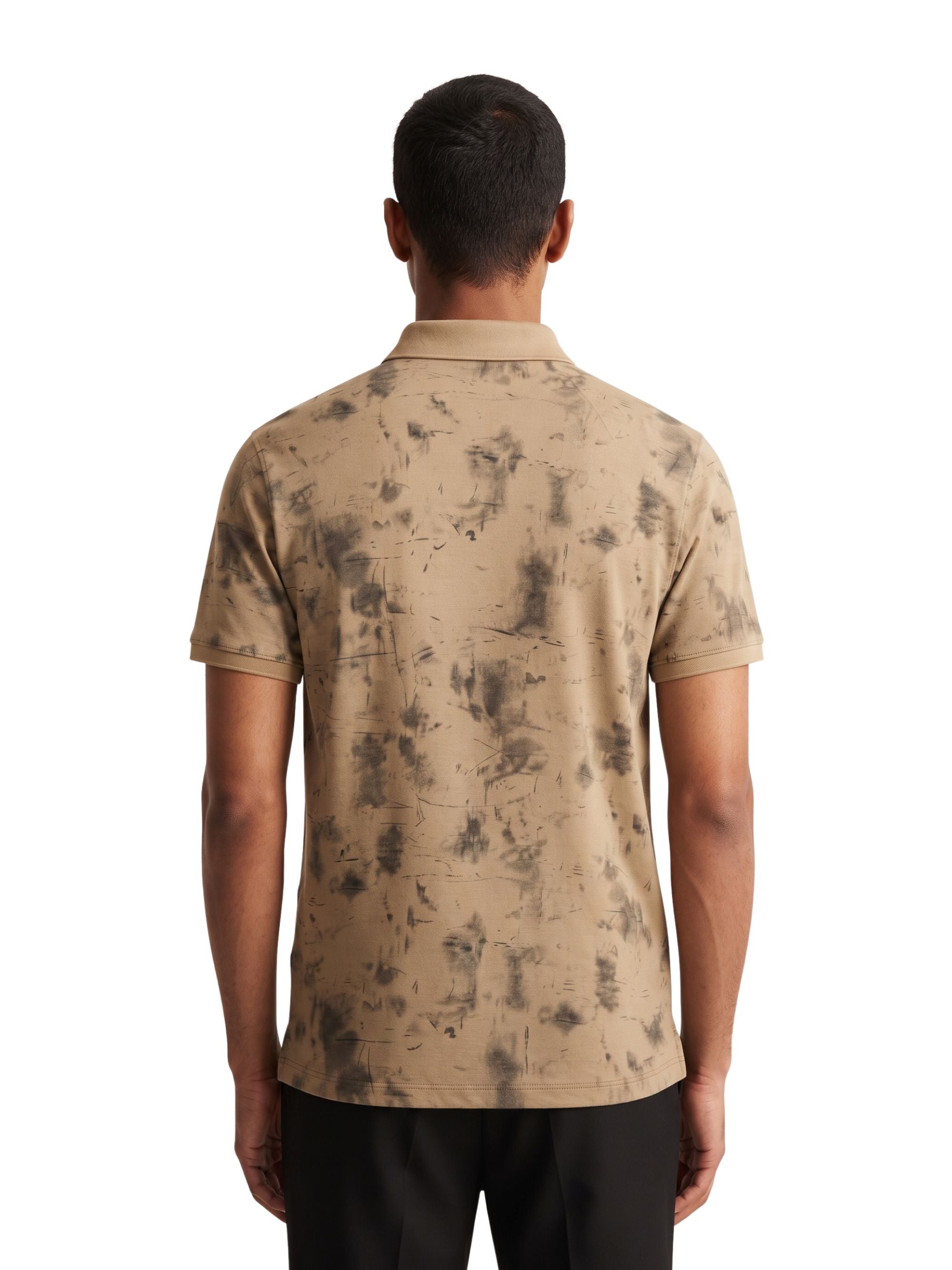 Tie-Dye Polo Shirt