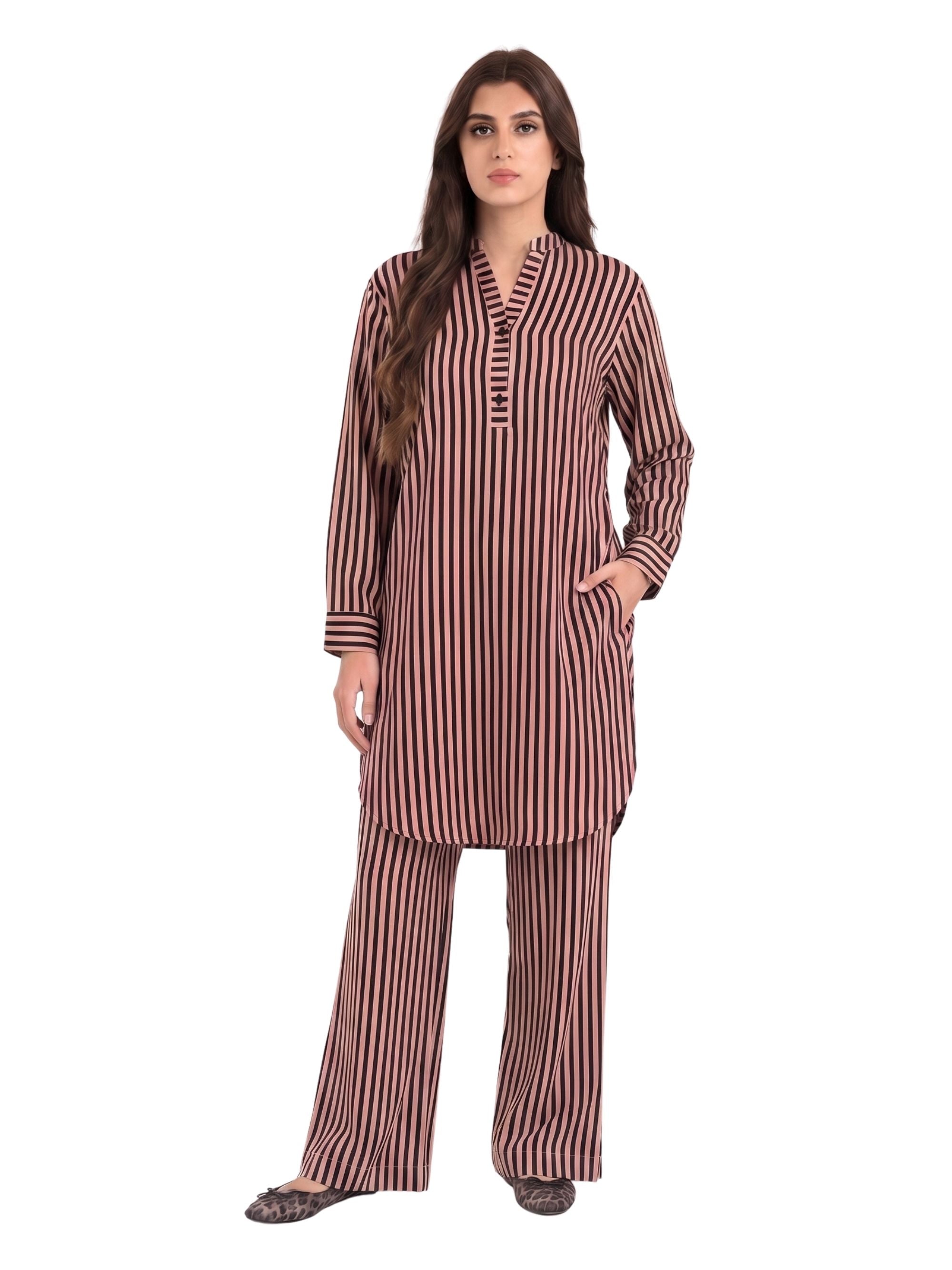 Striped Co-ord Set