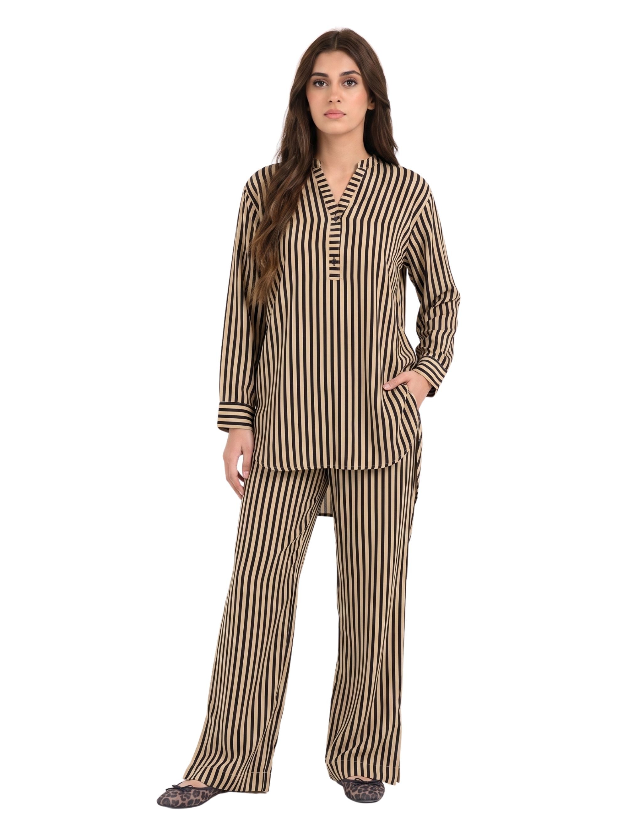 Striped Co-ord Set