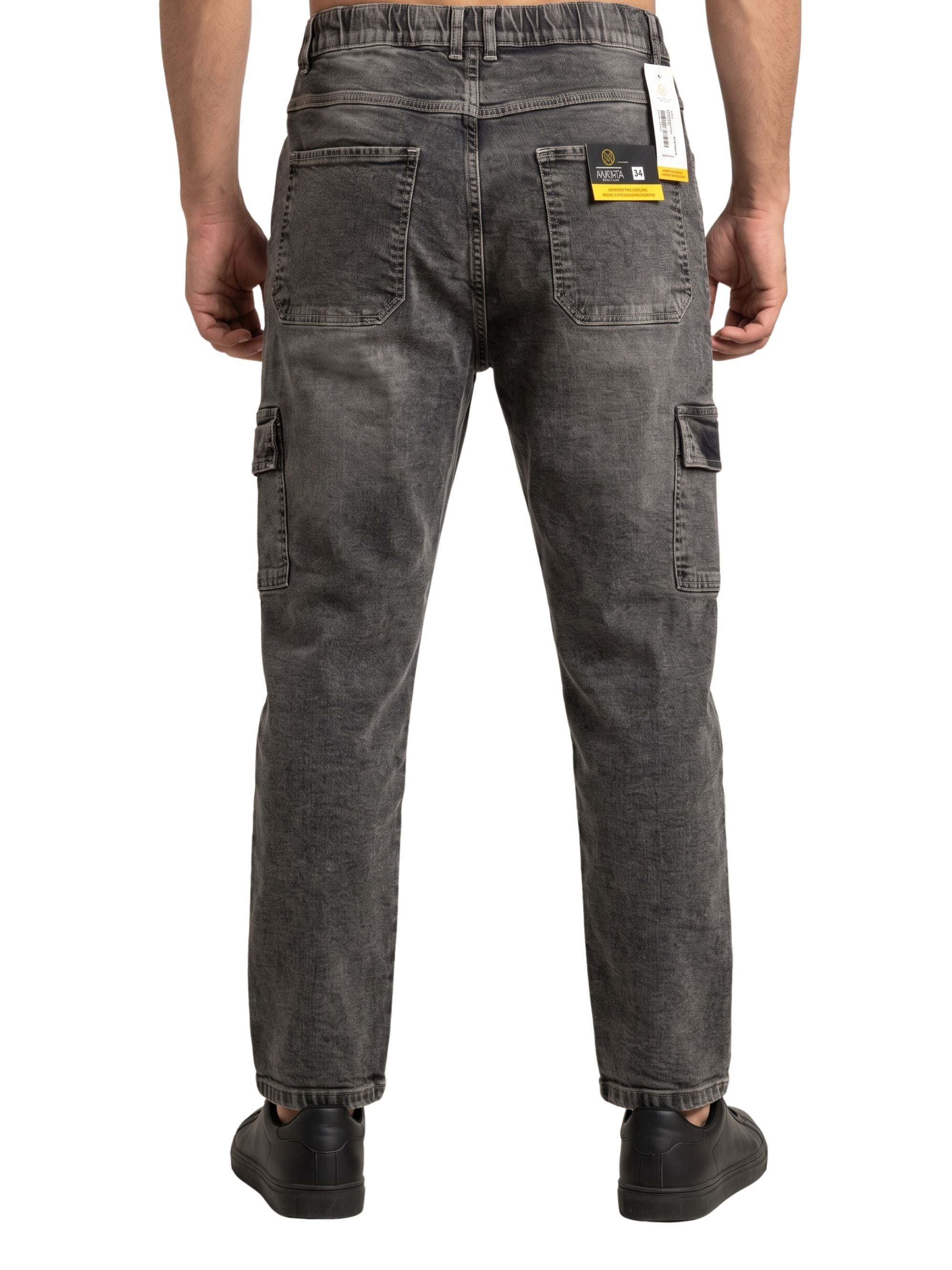 Denim Joggers Pants