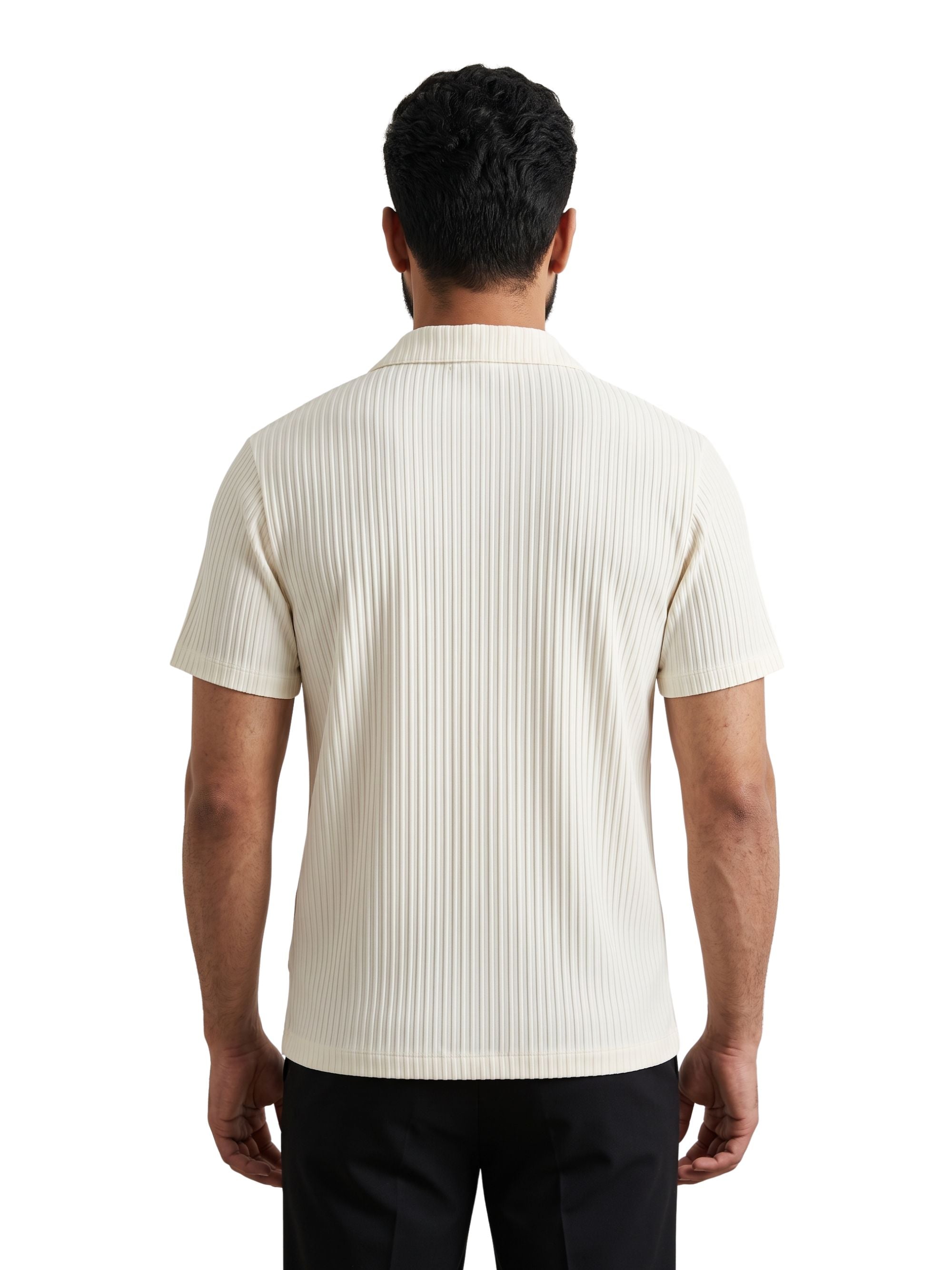 Ivory Textured Rib