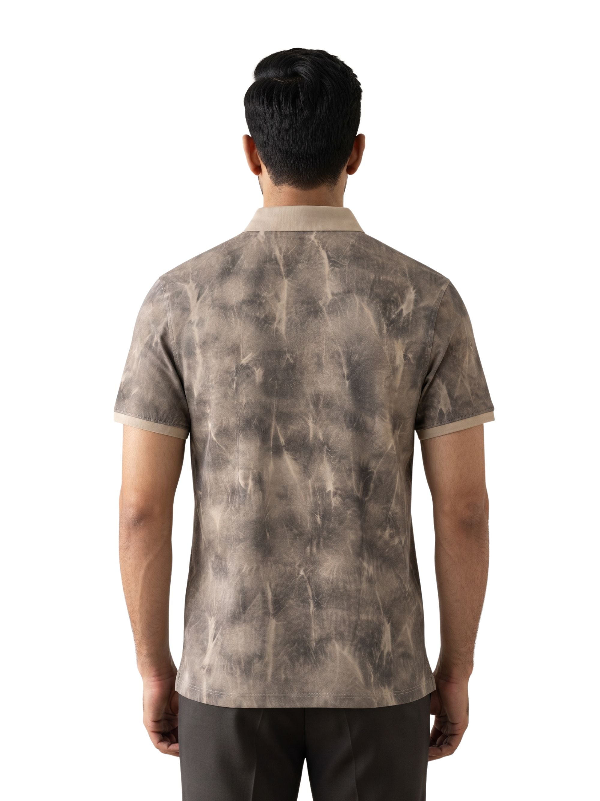 Tie-Dye Polo Shirt