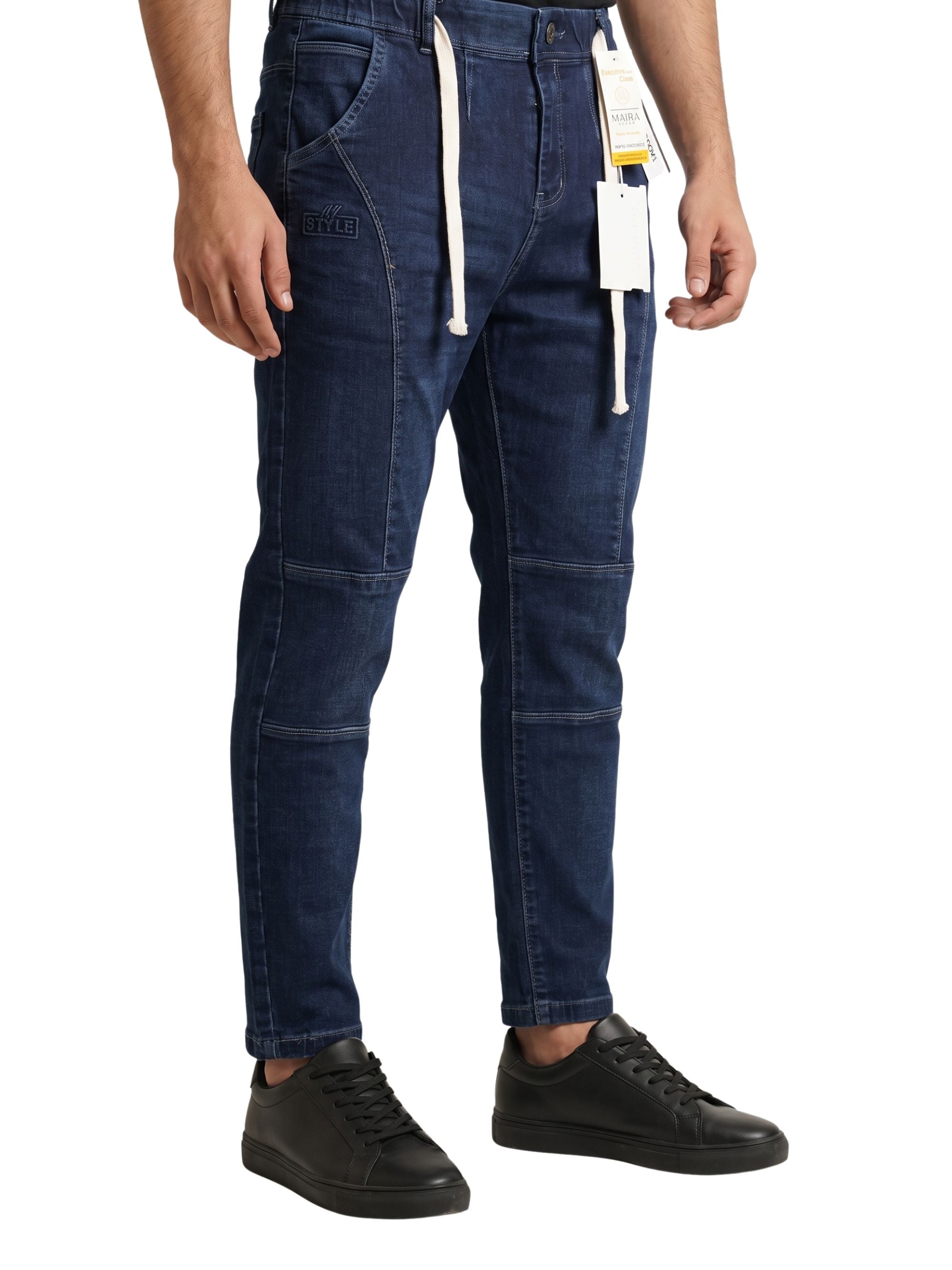 Denim Joggers Pants