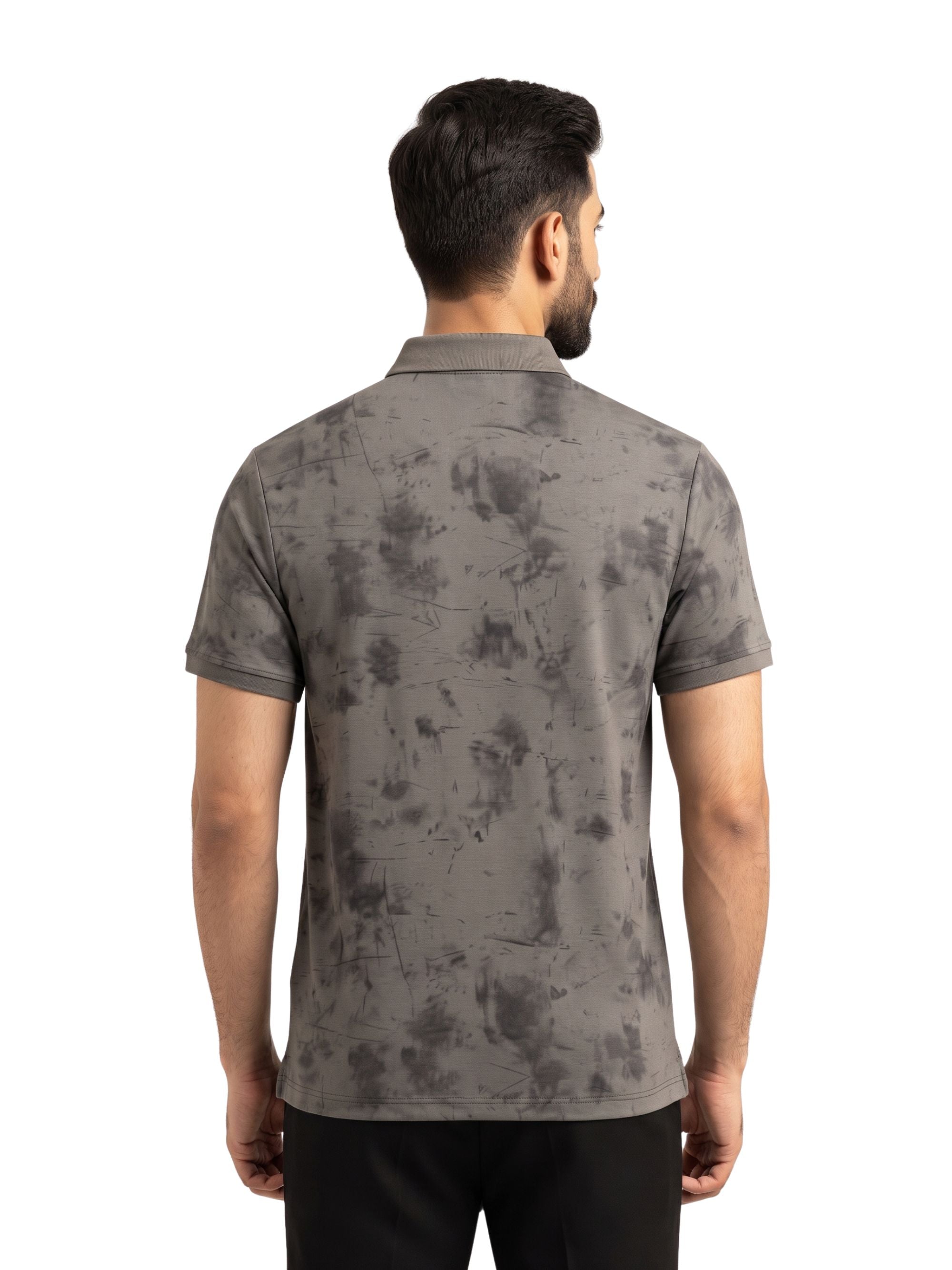 Tie-Dye Polo Shirt