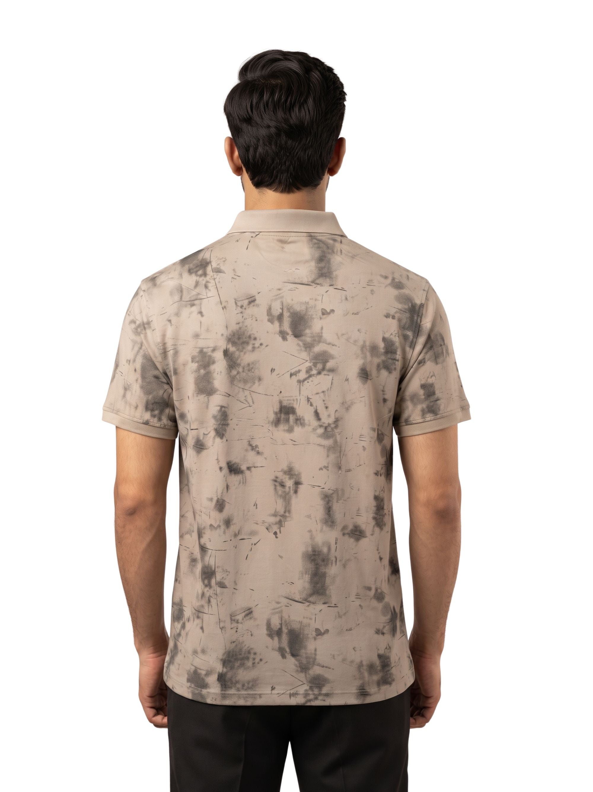 Tie-Dye Polo Shirt